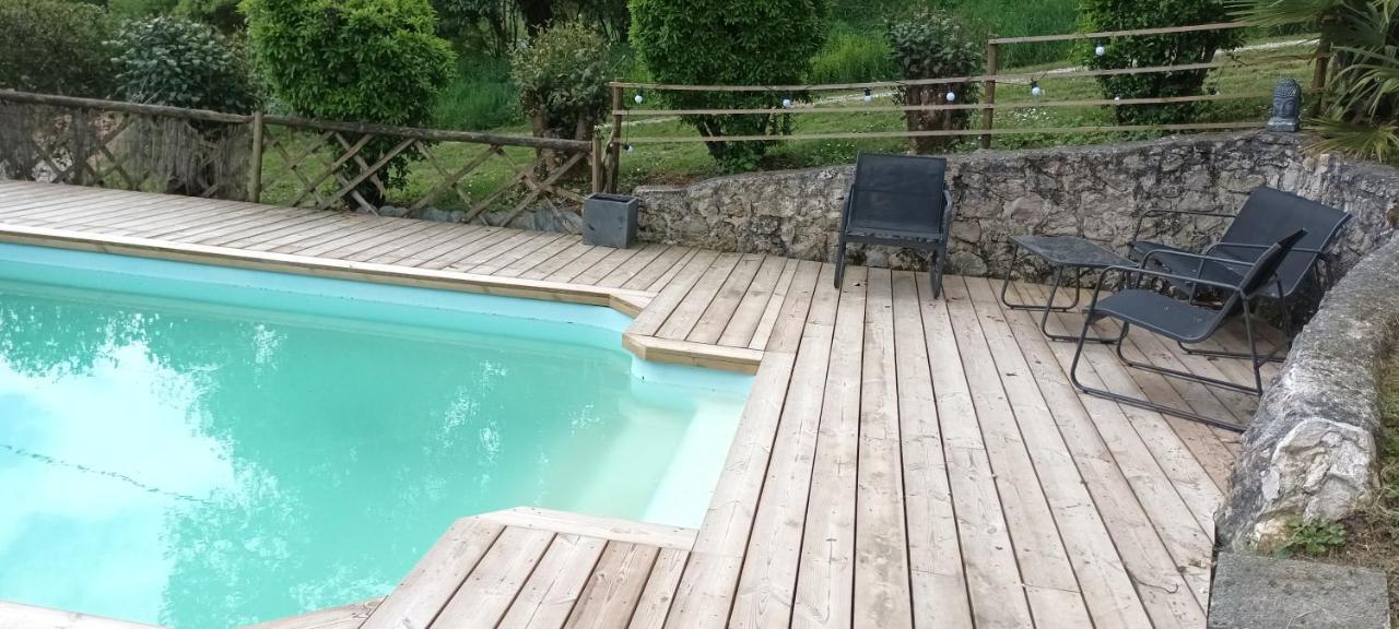 Les Gites Du Hameau Avec Piscine Castelnau-sur-Gupie エクステリア 写真